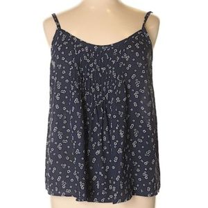 Torrid sz1 navy floral tank